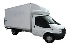Van Hire Croydon - Ford Luton 3.5 ton Tail Box Lift Truck - Truck hire Croydon